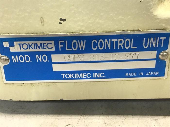 Used TOKIMEC Flow Control Unit C5PG-815-10-S77 #132354
