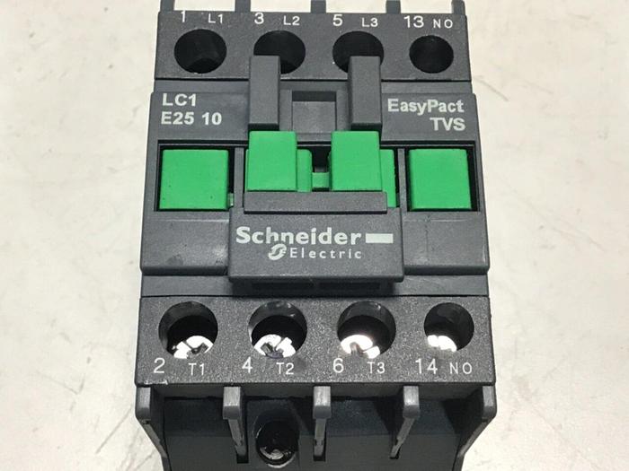 Used SCHNEIDER ELECTRIC Contactor LC1E2510 #117124