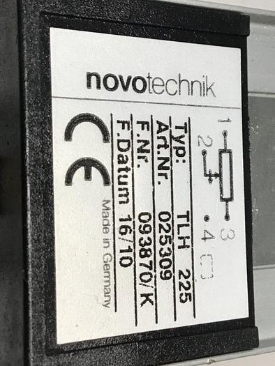 Used NOVOTECHNIK Position Transducer TLH225 #145129