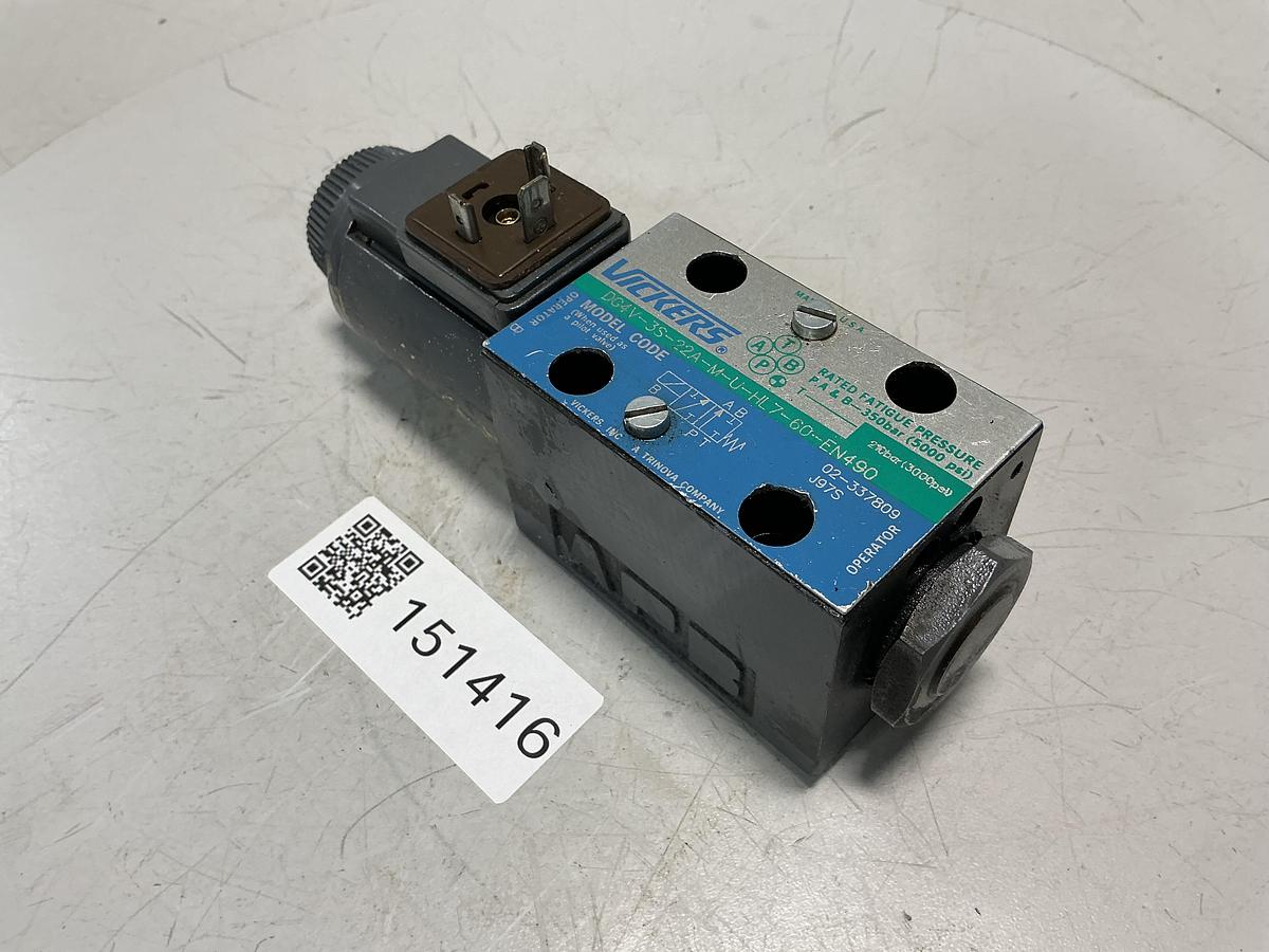 Used VICKERS DG4V-3S-22A-M-U-HL7-60-EN490