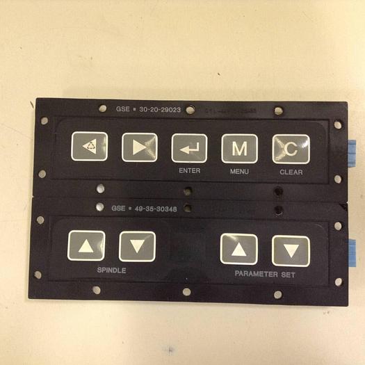 Used GSE Input Control Pad 30-20-29023 #77905