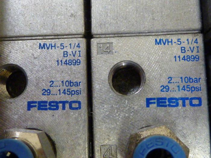 Used FESTO Control Block / Valve Terminal IFB8-02 #52846