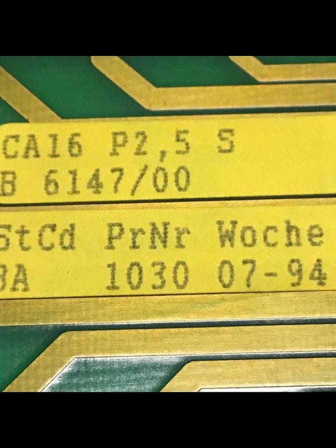Used BACHMANN ELECTRONIC Output Card CA16/P2.5S  E06149/00 USED