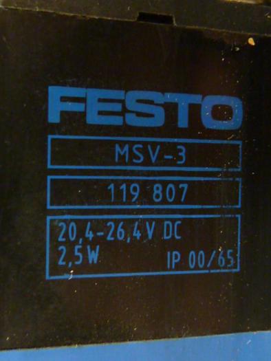 Used FESTO Control Block / Valve Terminal IFB8-02 #52841