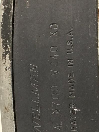 Used WELLMAN 700 Watt Heater Band 326334 700W #125848