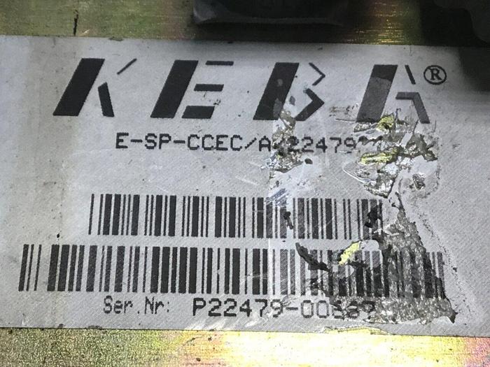Used KEBA Operator Panel E-SP-CCEC/A/22479 #132383