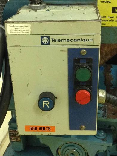 Used NELMOR 3 HP Grinder / Granulator G810LS 3 HP USED