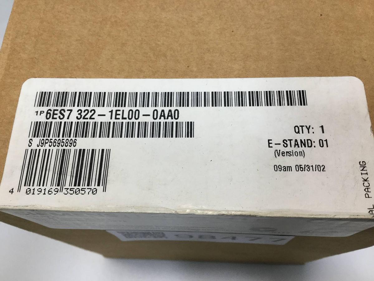 SIEMENS Digital Output Module 6ES7 322-1EL00-0AA0 #98477