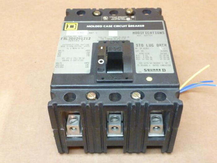 Used SQUARE D 20 Amp Circuit Breaker FAL360201212 USED