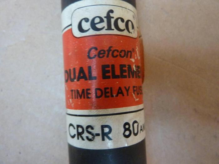Used CEFCO 80 Amp Fuse CRS-R-80 #23496