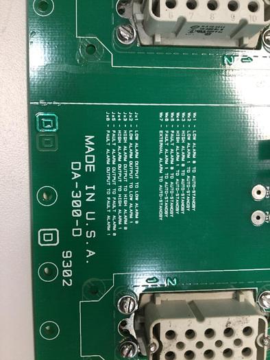 Used GAMMAFLUX Circuit Board DA-300-D #102504