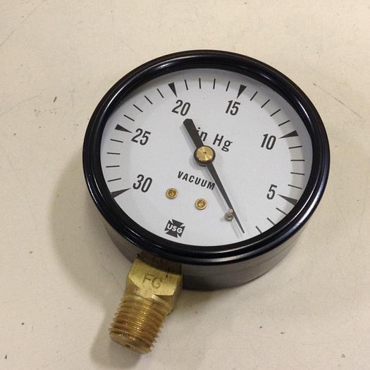 US GAUGE Vacuum Pressure Gauge 171222A #83889