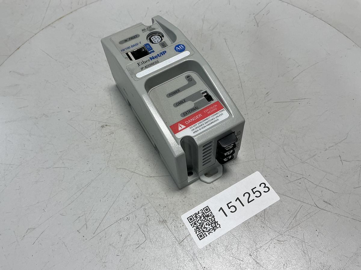Used ALLEN BRADLEY 1761-NET-ENI SER.D
