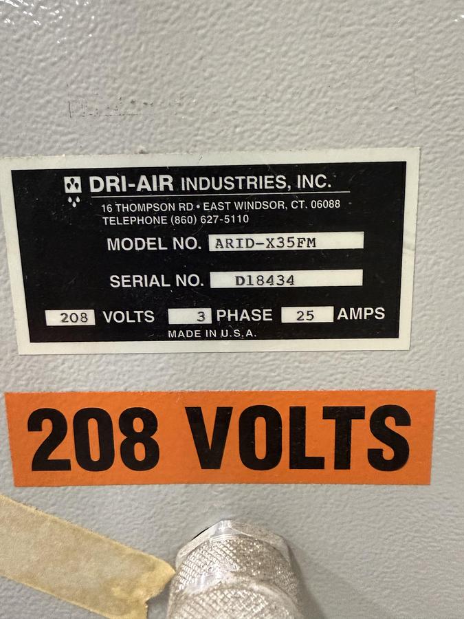Used DRI-AIR ARID-X35FM