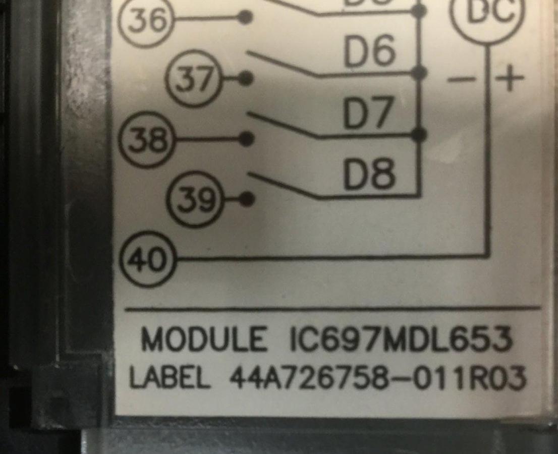 Used GE FANUC Input Module IC697MDL653 USED