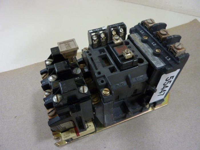 Used ALLEN BRADLEY Starter Size 1 509-BOD SER A W35 #55447