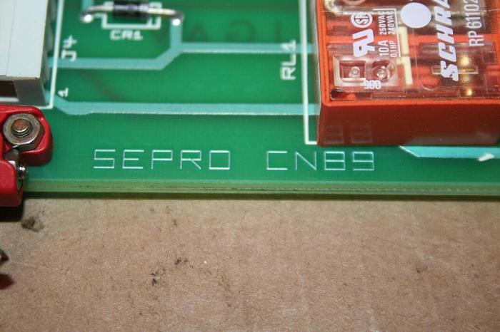 Used SEPRO ROBOTIQUE CN89 Circuit Card 07S0096304/A Used