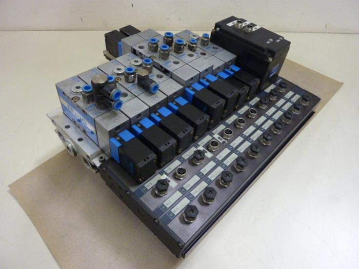 Used FESTO Control Block / Valve Terminal IFB8-02 #52854