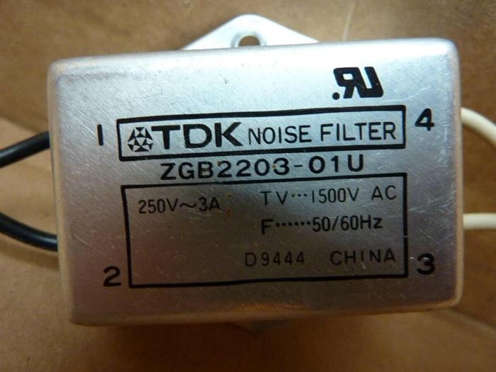 Used TDK Noise Filter ZGB2203-01U #70086