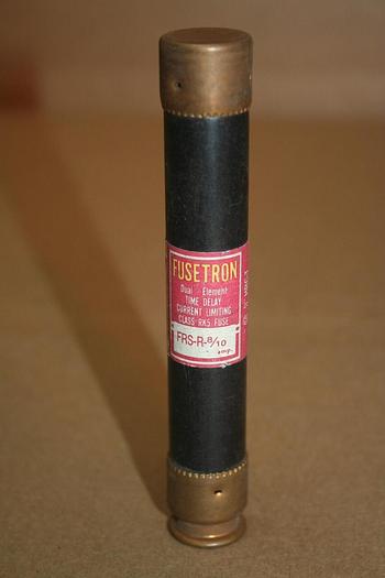Used FUSETRON 8/10 Amp Fuse FRS-R-8/10 #19793