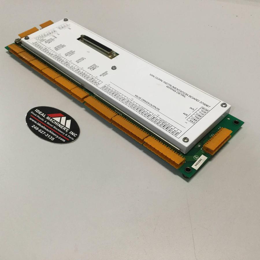 Used VAN DORN Instrumentation Board 370087 USED