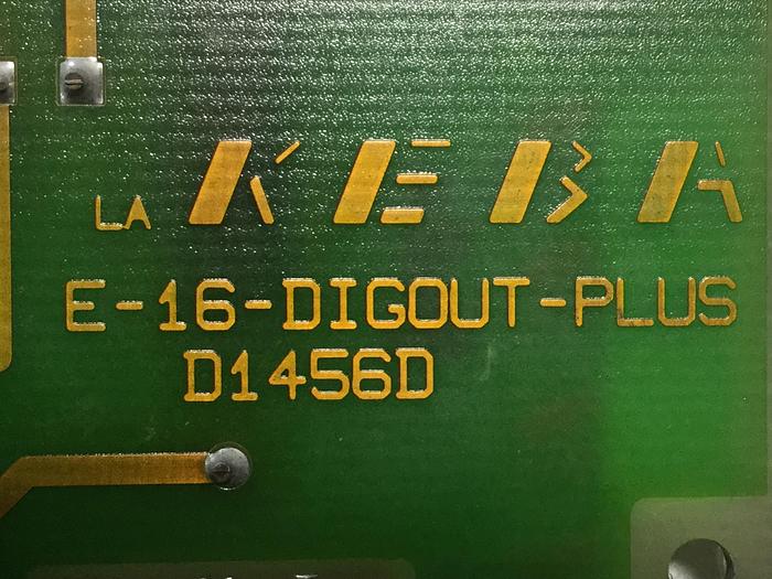 Used KEBA Engel Output Board E-16-DIGOUT-PLUS D1456D Used