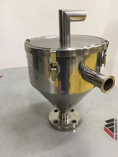 Used KAWATA Stainless Steel Hopper Receiver SUSF304 503372 #139898