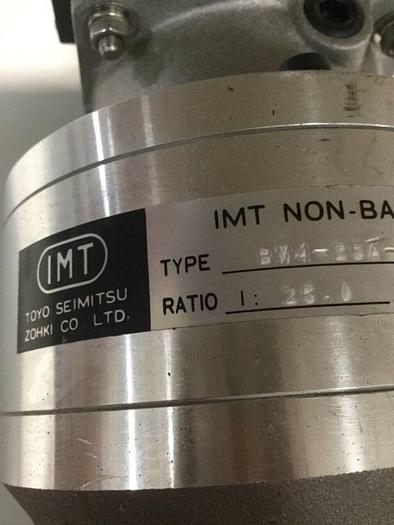 Used MITSUBISHI Servo Motor w/ Gear Motor HA-FH33B Used