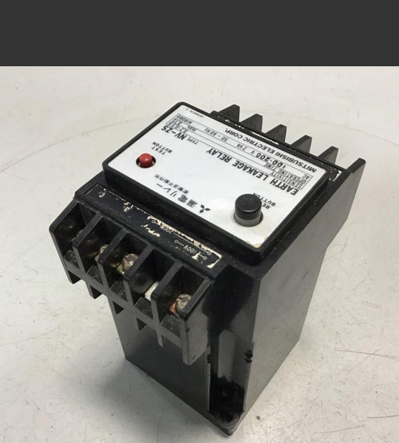 Used MITSUBISHI Earth Leakage Relay NV-ZS USED