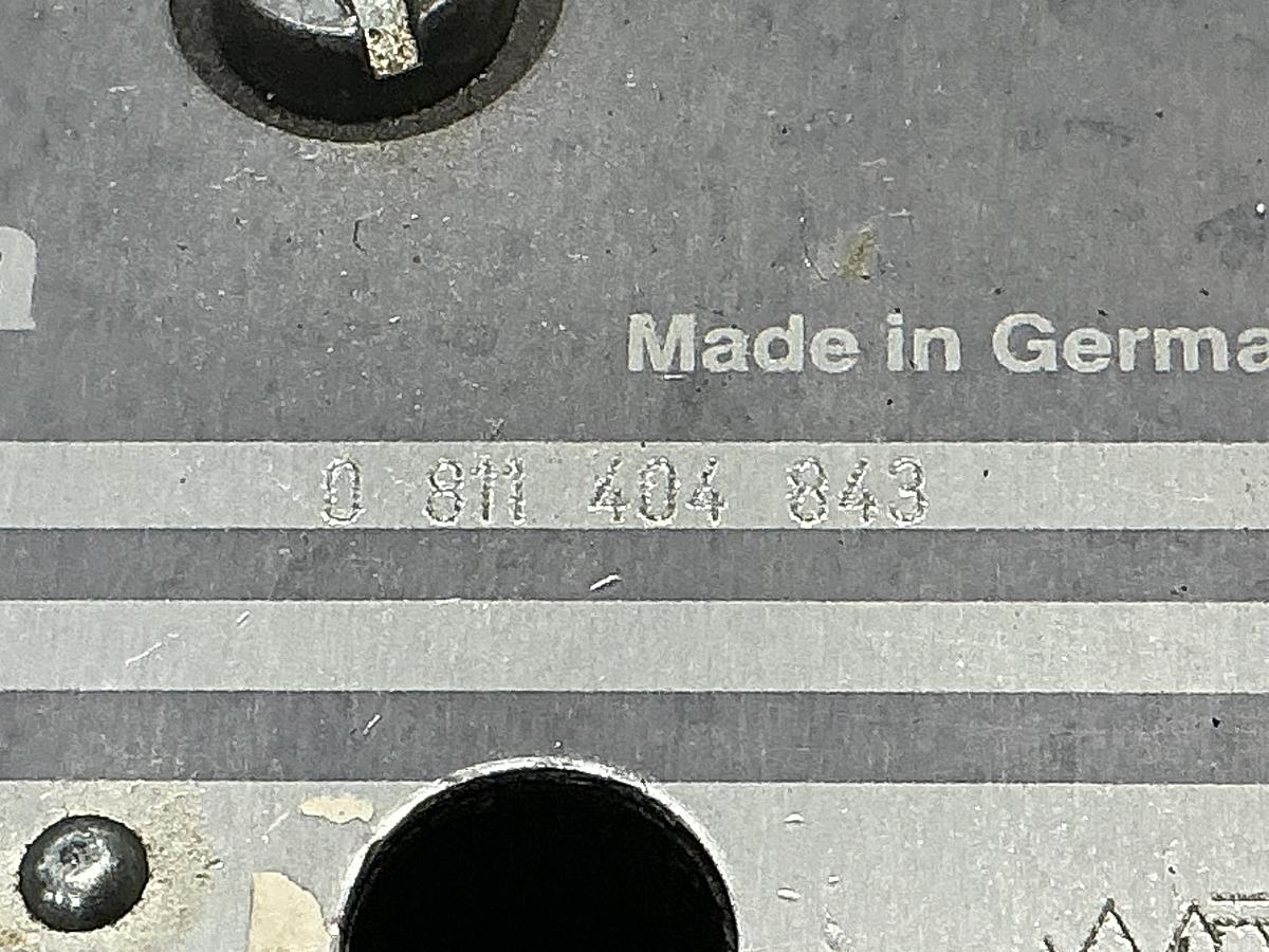Used BOSCH 0 811 404 843 Valve Used #147977
