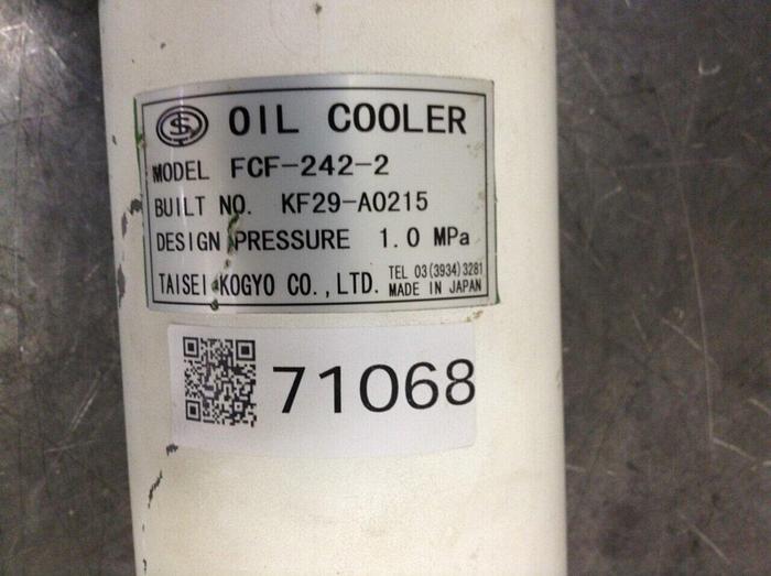 Used TAISEI KOGYO Heat Exchanger / Oil Cooler FCF-242-2 #71068