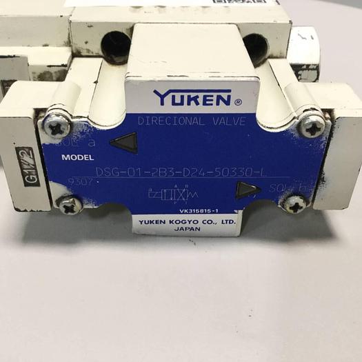 Used YUKEN Directional Valve DSG-01-2B3-D24-50330-L #96938