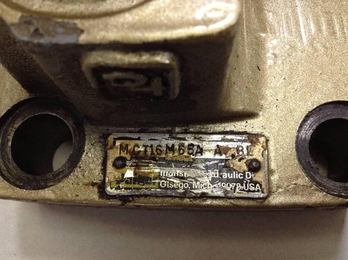 Used PARKER Valve MCT16M65AABL #68316