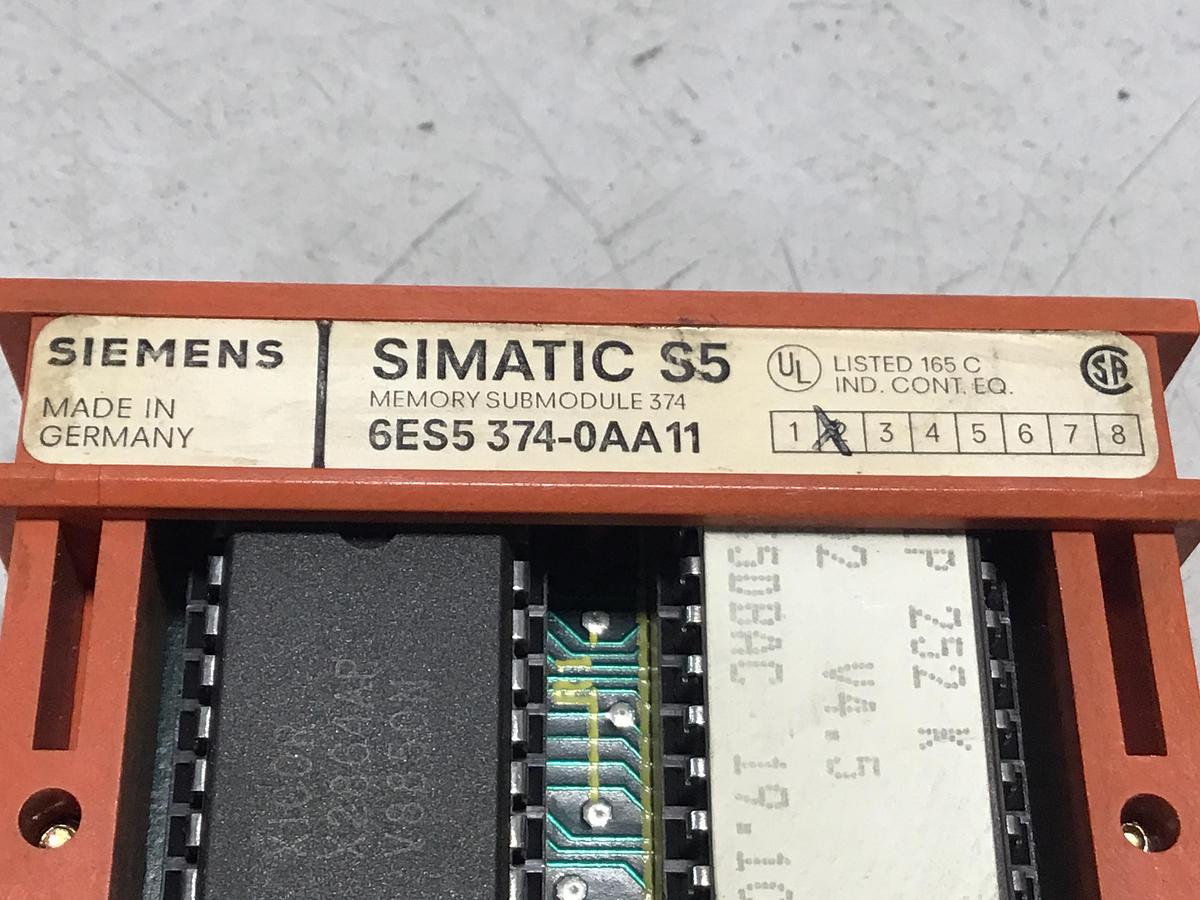 Used SIEMENS Memory Submodule 6ES5 374-0AA11 Used