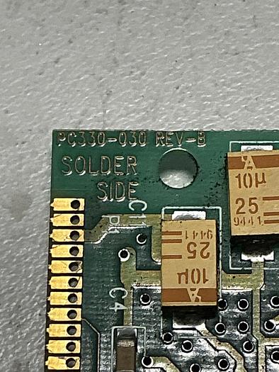 Used VAN DORN ASSEMBLY 330034 REV-C