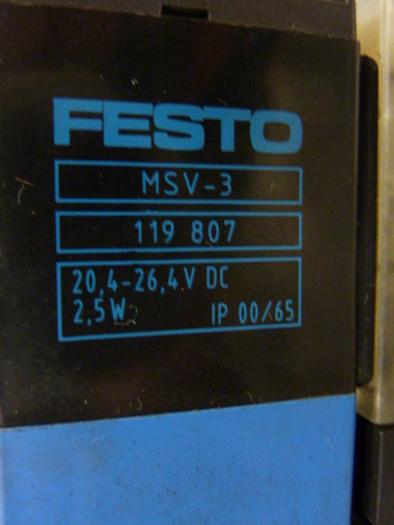 Used FESTO Control Block / Valve Terminal IFB8-02 #52812
