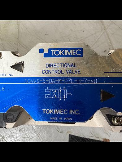 Used TOKIMEC DG4VS-5-0A-M-P7L-H-7-40
