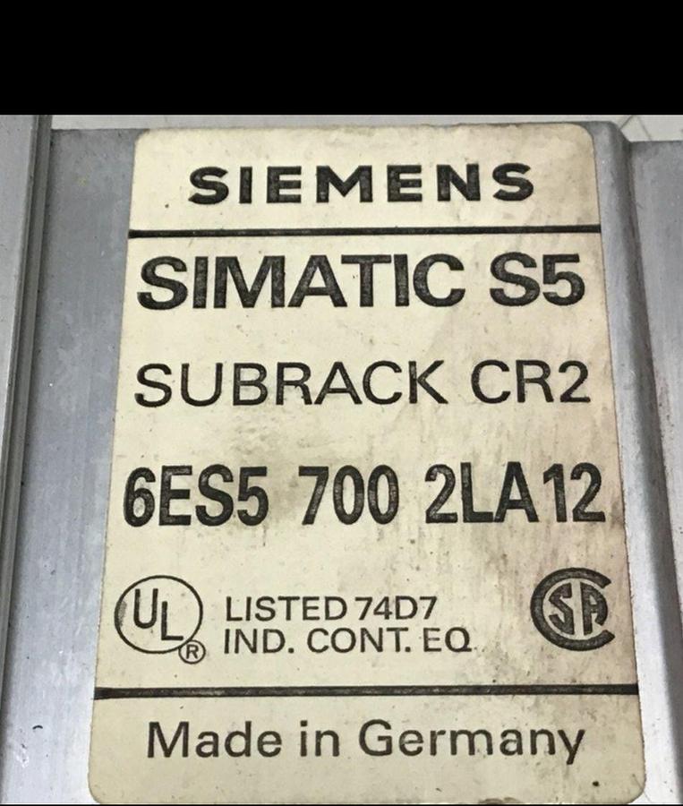 Used SIEMENS Rack Simatic S5 6ES5 700-2LA12 USED