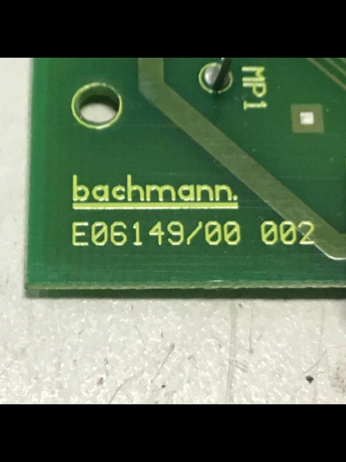 Used BACHMANN ELECTRONIC Output Card CA16/P2.5S E06149/00 003 USED