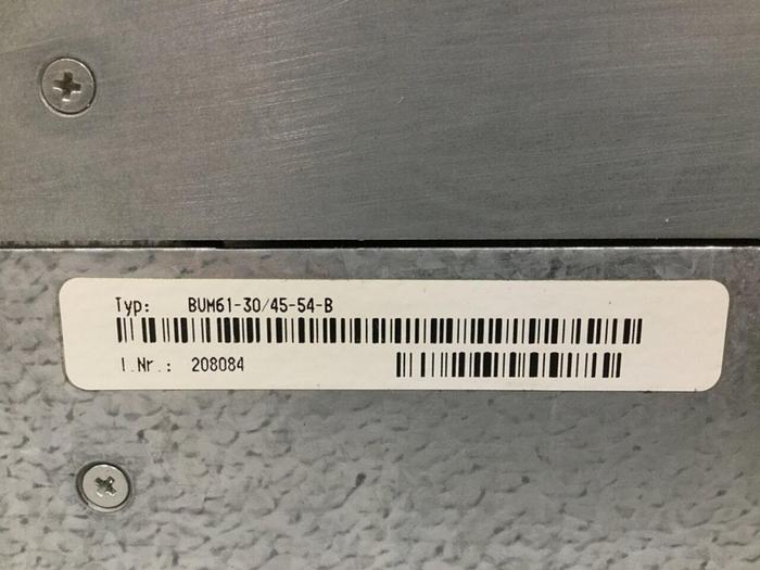 Used BAUMULLER Servo Drive BUM61-VC-0A-1035 / BUM61-30/45-54-B-0-00 Used