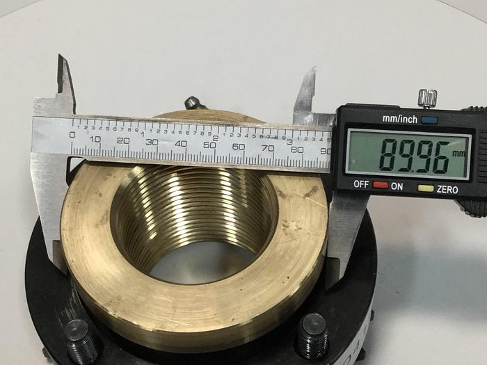 Used CINCINNATI MILACRON Die Height / Adjustable Tie Bar Nut 5035745/ATBN Used #100419