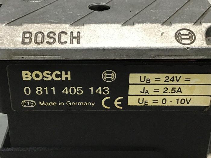 Used BOSCH Proportional Amplifier 0 811 405 143 #124140