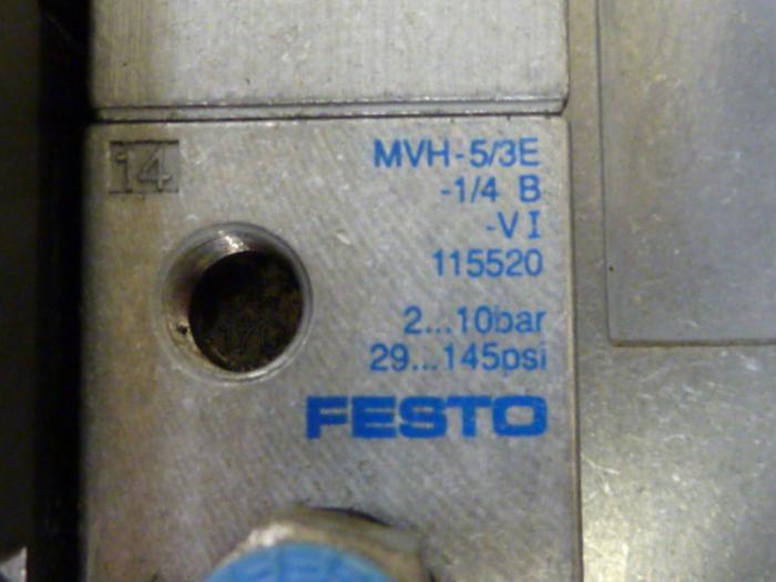 Used FESTO Control Block / Valve Terminal IFB8-02 #52717