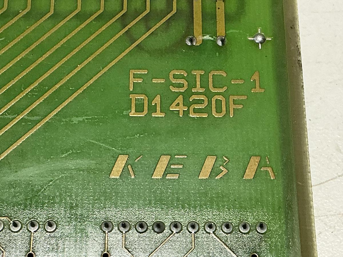 Used KEBA D1420F F-SIC-1