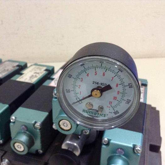 Used NUMATICS Control Block w/ Valves 082SA415M #80031