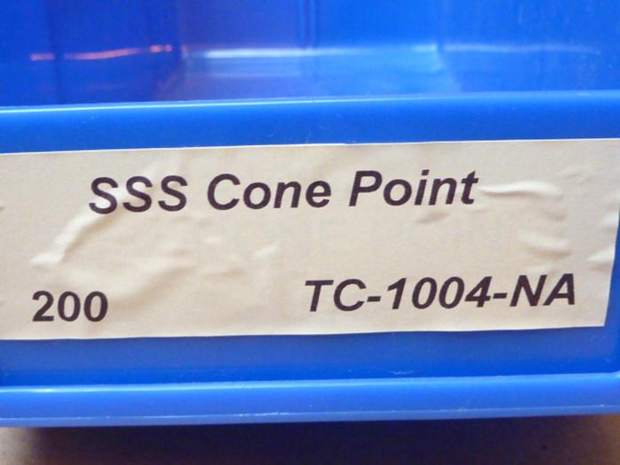 U-C COMPONENTS Cone Point Screw TC-1004-NA #41292