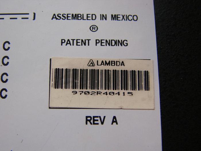 Used LAMBDA Power Supply SE-150-3 #7086