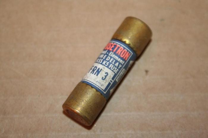 Used FUSETRON 3 Amp Fuse FRN-3 Used