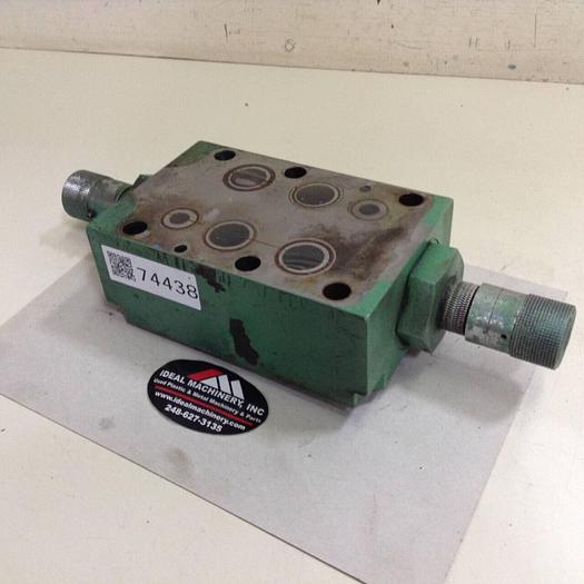 Used PARKER Flow Control Valve FM6F-20HW #74438