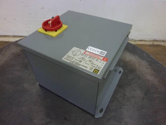 Used SQUARE D Transformer Disconnect 9070-SK3000G2 #67233